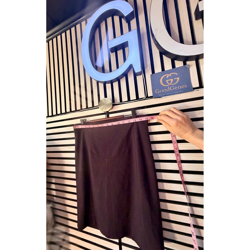 MM LaFleur Soho Skirt Plum Purple Midi Tailored perfect luxurious Size 14 - Picture 6 of 6